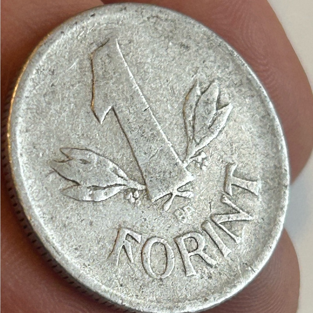 1952 Hungary 1 Forint Coin - Cold War Era Socialist Currency - w/ Case - Picture 4 of 9